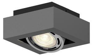 Plafoniera Arcchio, Ronka, dimmerabile, Grigio, Soggiorno, Metallo, Moderno