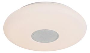 Plafoniera Nordlux, DJay Smart, dimmerabile, Bianco, Bagno, Plastica