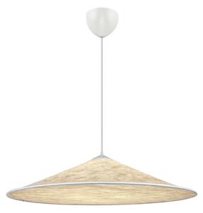 Lampada a sospensione DFTP by Nordlux, Hill, dimmerabile, Bianco, Soggiorno, Tessuto / Tessile