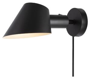 Applique da parete DFTP by Nordlux, Stay Short, Nero, Camera da letto, Metallo, Design