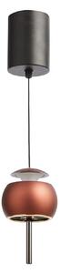 Lampada a sospensione LOOM DESIGN, Parachute, dimmerabile, Marrone / Ruggine, Soggiorno, Alluminio, Design