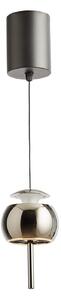 Lampada a sospensione LOOM DESIGN, Parachute, dimmerabile, Nero, Soggiorno, Alluminio, Design