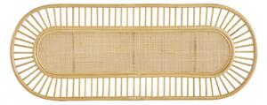 Testata letto in rattan naturale e motivo a intreccio L165 cm BOW
