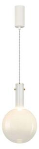 Lampada a sospensione LOOM DESIGN, dimmerabile, Bianco, Soggiorno, Vetro