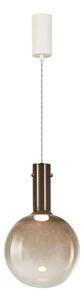 Lampada a sospensione LOOM DESIGN, dimmerabile, Marrone / Ruggine, Soggiorno, Vetro