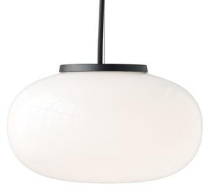 Lampada a sospensione New Works, Karl-Johan Small, Bianco, Soggiorno, Vetro, Design