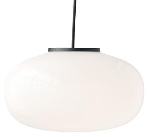 Lampada a sospensione New Works, Karl-Johan Large, Bianco, Soggiorno, Vetro, Design