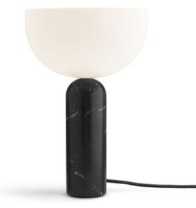 Lampade da tavolo New Works, Kizu Large, Nero, Soggiorno, Pietra, Design