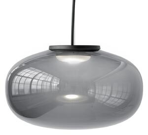 Lampada a sospensione New Works, Karl-Johan Large, Grigio, Soggiorno, Vetro, Design