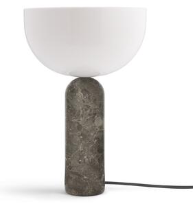 Lampade da tavolo New Works, Kizu Large, Grigio, Soggiorno, Pietra, Design