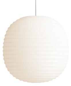 Lampada a sospensione New Works, Lantern Small, dimmerabile, Bianco, Soggiorno, Vetro, Design