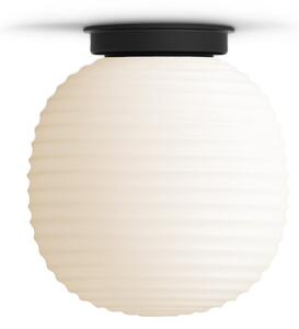 Plafoniera New Works, Lantern Small, dimmerabile, Bianco, Soggiorno, Vetro, Design