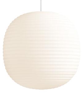 Lampada a sospensione New Works, Lantern Large, dimmerabile, Bianco, Soggiorno, Vetro, Design