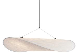Lampada a sospensione New Works, Tense, dimmerabile, Bianco, Cucina, Plastica, Design