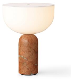 Lampade da tavolo New Works, Kizu Portable, dimmerabile, Marrone / Ruggine, Soggiorno, Marmo, Design