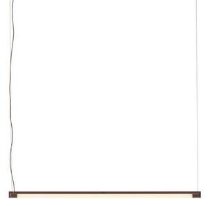 Lampada a sospensione Muuto, dimmerabile, Rosso, Sala da pranzo, Alluminio