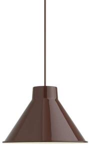 Lampada a sospensione Muuto, Rosso, Sala da pranzo, Metallo, Design