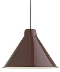 Lampada a sospensione Muuto, Rosso, Sala da pranzo, Metallo, Design