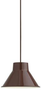 Lampada a sospensione Muuto, Rosso, Sala da pranzo, Metallo, Design