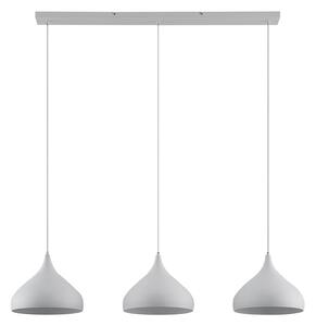 Lampada a sospensione Lindby, Elamira, dimmerabile, Bianco, Soggiorno, Metallo, Moderno