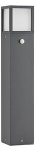 Lampade da esterno Lucande, Dewari, Grigio, Terrazza, Alluminio, Moderno