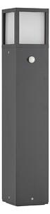 Lampade da esterno Lucande, Dewari, dimmerabile, Grigio, Terrazza, Alluminio, Moderno