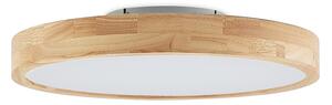 Plafoniera Lindby, Lanira, dimmerabile, Legno, Soggiorno, Legno, Moderno