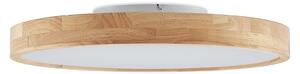 Plafoniera Lindby, Lanira, dimmerabile, Legno, Soggiorno, Legno, Moderno