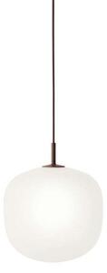 Lampada a sospensione Muuto, Rosso, Soggiorno, Vetro