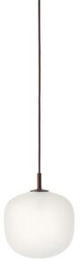 Lampada a sospensione Muuto, Rosso, Soggiorno, Vetro