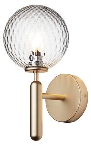 Applique da parete Nuura Aps, Miira Wall, dimmerabile, Dorato / Ottone, Soggiorno, Metallo, Design