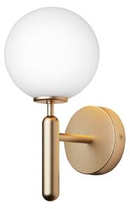 Applique da parete Nuura Aps, Miira Wall, dimmerabile, Dorato / Ottone, Soggiorno, Metallo, Design