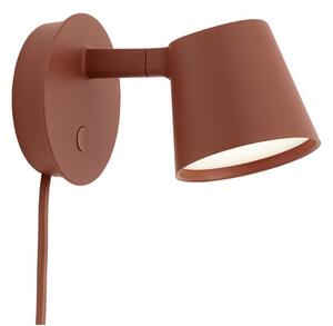 Applique da parete Muuto, dimmerabile, Rame, Soggiorno, Alluminio