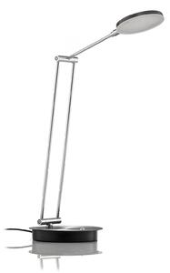 Lampade da tavolo Lucande, Ensley, dimmerabile, Nero, Soggiorno, Metallo, Moderno