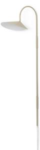 Applique da parete ferm LIVING, Arum Swivel Tall, Beige, Soggiorno, Metallo, Design