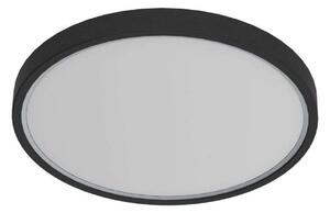 Plafoniera Nordlux, dimmerabile, Nero, Bagno, Alluminio