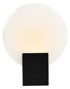 Applique da parete Nordlux, Hester, dimmerabile, Nero, Bagno, Plastica, Moderno