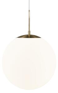 Lampada a sospensione Nordlux, Grant, dimmerabile, Bianco, Soggiorno, Vetro