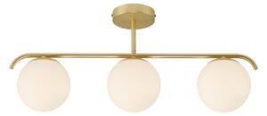 Plafoniera Nordlux, Grant, dimmerabile, Dorato / Ottone, Soggiorno, Metallo