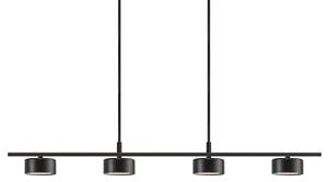 Lampada a sospensione Nordlux, Clyde, dimmerabile, Nero, Cucina, Metallo, Moderno