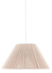 Lampada a sospensione Globen Lighting, Beige, Sala da pranzo, Tessuto / Tessile