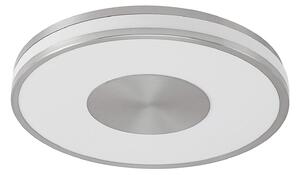 Plafoniera Lindby, Fjella, dimmerabile, Metallizzato, Soggiorno, Metallo, Moderno