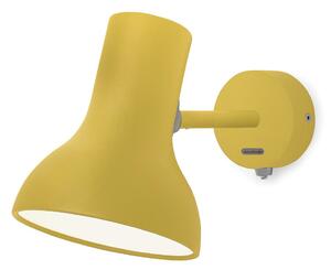 Applique da parete Anglepoise, Type 75 Mini, dimmerabile, Giallo, Soggiorno, Metallo, Design