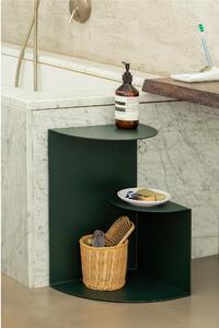 Sidetable SLOPE dal design minimal e moderno Dimensioni 37x38xh 50 cm che pu� essere utilizzato sia come tavolino di servizio lato divano sia come semplice comodino colore Verde 6012