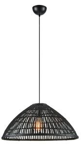 Lampada a sospensione Markslöjd, Capello, dimmerabile, Nero, Soggiorno, Bambù, Scandinavo