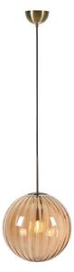 Lampada a sospensione Markslöjd, Fengari, Marrone / Ruggine, Soggiorno, Vetro, Scandinavo