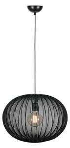 Lampada a sospensione Markslöjd, Florence, dimmerabile, Nero, Soggiorno, Tessuto / Tessile, Scandinavo