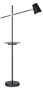 Lampada da terra Markslöjd, Linear, Nero, Soggiorno, Metallo, Scandinavo
