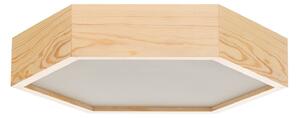 Plafoniera Envostar, Hagen, dimmerabile, Legno, Soggiorno, Legno