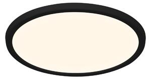 Plafoniera Nordlux, Oja Smart, dimmerabile, Nero, Cucina, Plastica